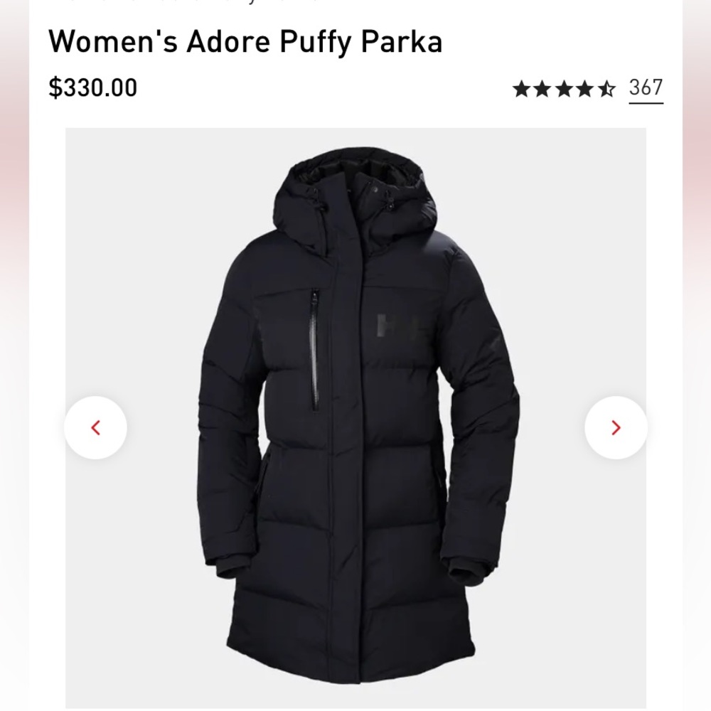 Helly Hansen Adore Puffy Parka Coat